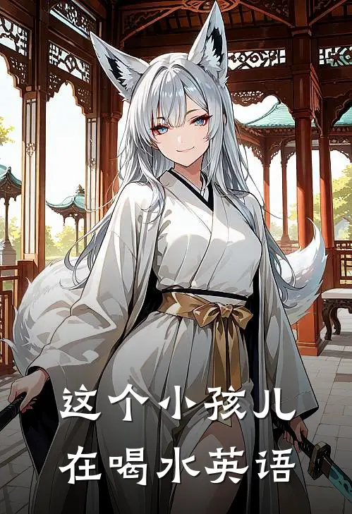 这个小孩儿在喝水英语