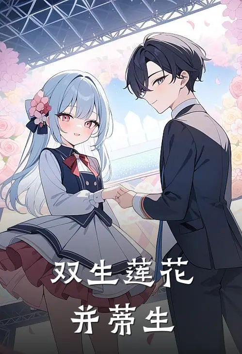 双生莲花并蒂生
