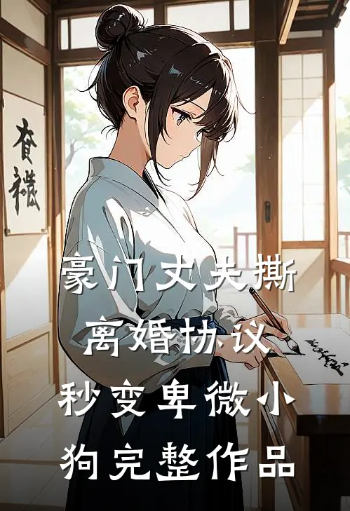 豪门丈夫撕离婚协议，秒变卑微小狗完整作品