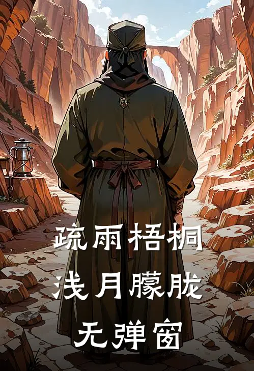 疏雨梧桐浅月朦胧无弹窗