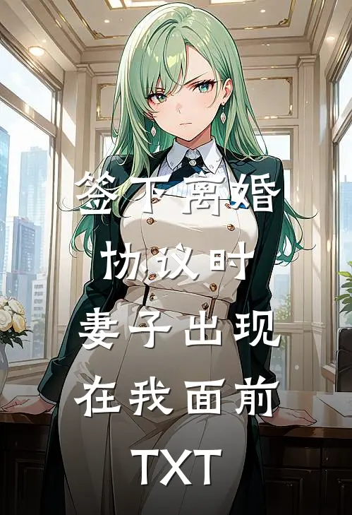 签下离婚协议时，妻子出现在我面前TXT