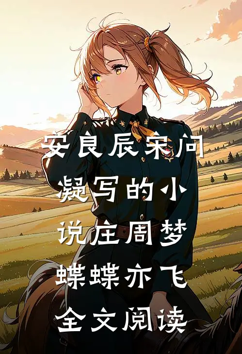 安良辰宋问凝写的小说庄周梦蝶蝶亦飞全文阅读