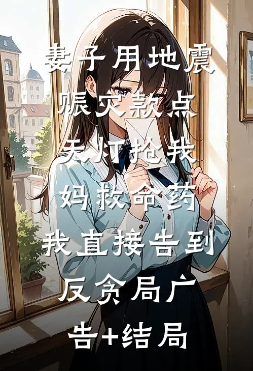 妻子用地震赈灾款点天灯抢我妈救命药，我直接告到反贪局广告+结局