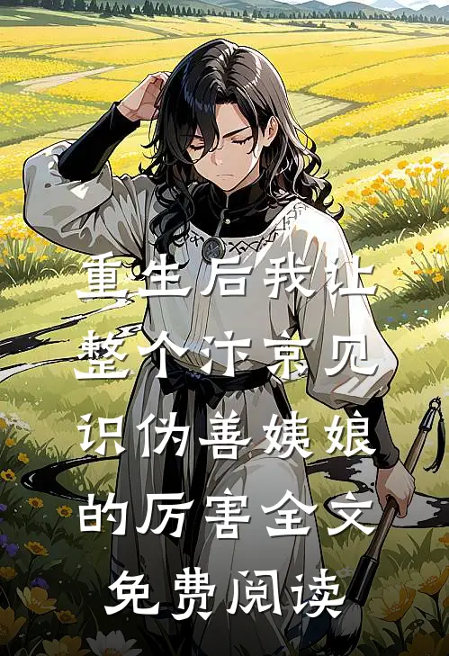 重生后我让整个汴京见识伪善姨娘的厉害全文免费阅读