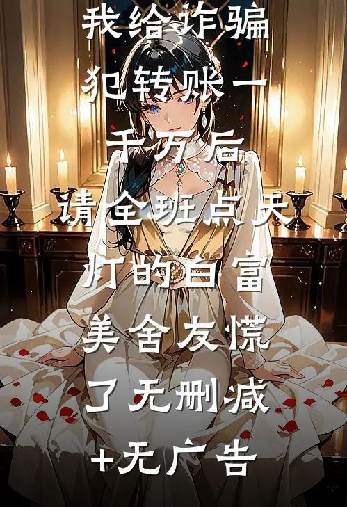 我给诈骗犯转账一千万后，请全班点天灯的白富美舍友慌了无删减+无广告