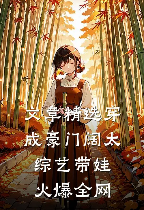 文章精选穿成豪门阔太，综艺带娃火爆全网